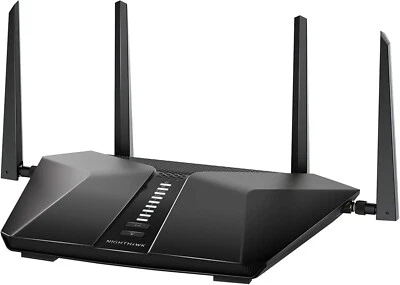 Netgear Nighthawk AX5 RAX43 Black Ethernet AX4200 5 Stream WiFi 6 Router - Image 1 of 4