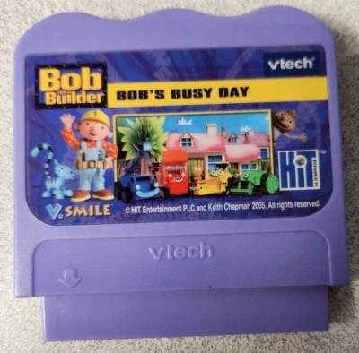 Used Vtech Vsmile Bob the Builder.  Bob’s Busy Day. #731 - Image 1 of 2