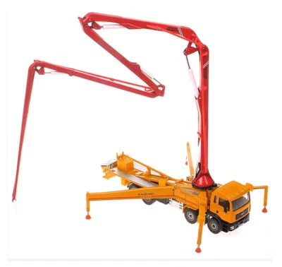KDW 1:55 Concrete Pump Truck Kids Toys Alloy Diecast  Engineering Vehicle Model - Image 1 of 4