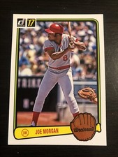 Joe Morgan 2017 Panini Donruss Retro 1983 #RV-47 Cincinnati Reds HOF