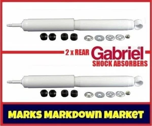 2 x Rear Gabriel Ultra LT Shocks fits Toyota Landcruiser FJ HDJ 80 81 FZJ HZJ80 - Picture 1 of 1