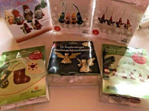 Bastelset Weihnachten Filz-Papier, verschiedene Motive "Stiefel, Kinder...... - Bild 1 von 19