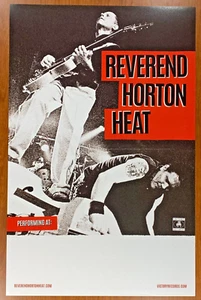 REVEREND HORTON HEAT concerto tour POSTER vuoto Victory Records REV Jimbo LIVE 14 - Foto 1 di 2