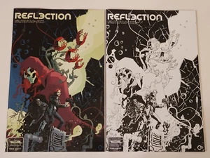 REFLECTION #1 - Mike Mignola Homage - Trade Dress + 1:10 Virgin Variant - Picture 1 of 10