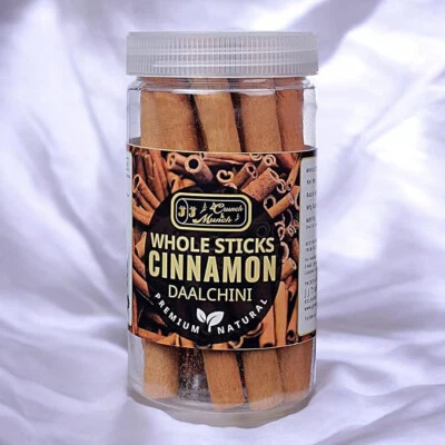 Natural Organic Harvested Natural Cassia Cinnamon Sticks,100 gram Indian Spices - Image 1 of 4