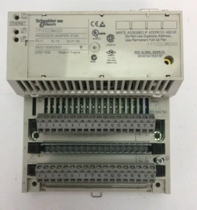 ADAPTADOR DE PROCESADOR SCHNEIDER 171CCC96020 512K 170ADI54050 BASE DE ENTRADA 115VAC 16PT - Imagen 1 de 8