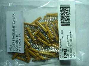 100x  WIDERSTANDSNETZWERK    120R SIL9-8    #18W03*#18e - Bild 1 von 6