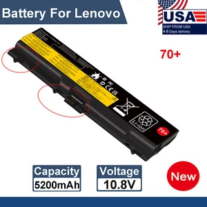 Battery For Lenovo ThinkPad T430 T430I T530 T530I W530 W530L L430 L430L 5200mAh - Picture 1 of 13