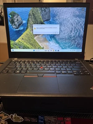 Lenovo ThinkPad T480 i7-8650U 8GB 256GB | Win11 Foto 1 de 4