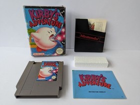 Kirby's Adventure NES Complete Rare