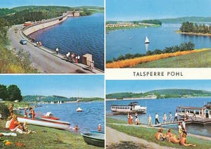 Presa Pöhl mapa con varias imágenes ngl 110.754 - Imagen 1 de 1