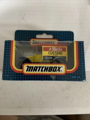 Tarjeta de natillas de pájaro Matchbox 1921 modelo T Ford 1991 #44 MB1-081620 Foto 1 de 4