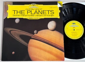 HOLST The Planets HERBERT VON KARAJAN Berlin ED1 DGG DIGITAL STEREO LP MINT - Picture 1 of 3