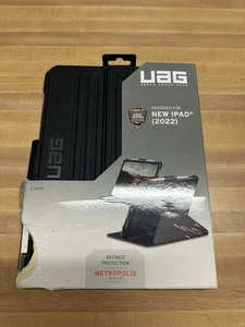 UAG - Scout Folio Case for Apple 10.9-Inch iPad (Latest Model 2022) - Black - Picture 1 of 3