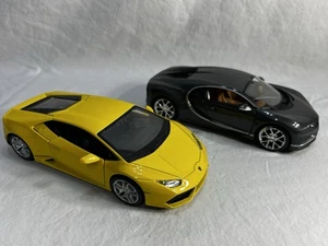 Bugatti Chiron Sport, Lamborghini Huracan LP 610-4 Diecast Car 1/24 - Picture 1 of 13
