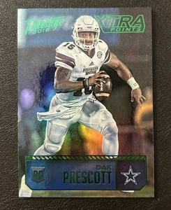 2016 Panini Prestige #206 DAK Prescott Rookie Xtra Points grün Dallas Cowboys - Bild 1 von 2