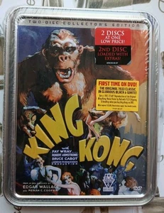 King Kong (DVD, 2005, 2-Disc Collector's Edition w/ Tin + 2 Bonus Movies) - Picture 1 of 3