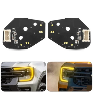 2x LED Daytime Running DRL Light LED Board Chips For Ford Ranger 2023 2024 2025 - Picture 1 of 10
