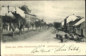 Ak Hranice na Moravě Mährisch Weißkirchen Region Olmütz, Bahnhofstraße - 4223426 - Picture 1 of 2