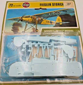 Vintage SEALED Airfix 1/72 Fiesler Storch 01047-2 blister pack kit. NIB - Picture 1 of 4