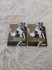 Lot Of 2 1999 Skybox Dominion ROOKIE Troy Edwards RC #214 - Picture 1 of 2
