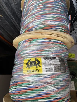 Genesis Plenum Access Control Shielded Profusion Cable 1000 Feet New - Image 1 of 2