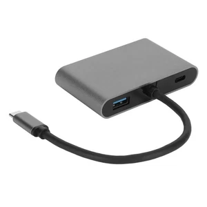 5 In 1 Type‑C Multi‑Function Docking Station ++VGA+USB+PD Interface HU NEW - Afbeelding 1 van 12