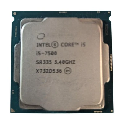 Procesador CPU Intel Core i5-7500 SR335 3,40 GHz cuatro núcleos 6 MB LGA1151 Foto 1 de 3
