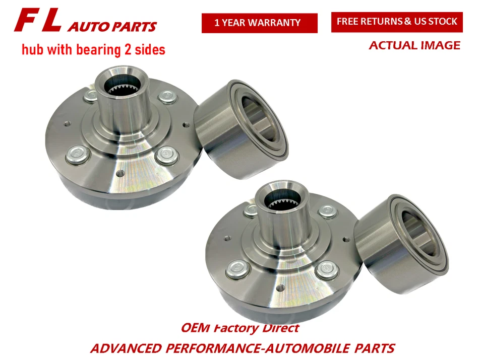 Buje y cojinete de rueda delantera para Honda Prelude 1988 1989 Acura Integra 1990-1993 Foto 1 de 4