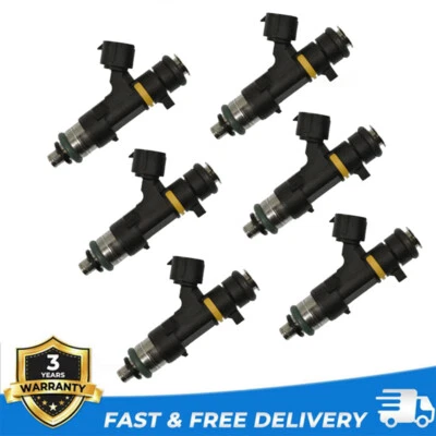 6Pcs Fuel Injector FJ828 For Infiniti M35 2006-2008 G35 2004-2007 FX35 2005-2008 - Imagem 1 de 4