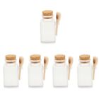 30 Pcs Storage Jars with Cork Lids Bottle Cosmetic