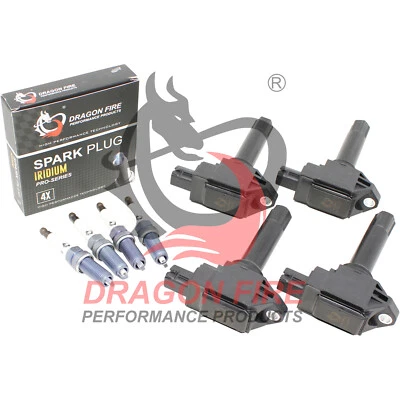 PERFORMANCE Ignition Power Pack Kit Coil & Iridium Spark Plugs for 15-20 Subaru - Image 1 of 4