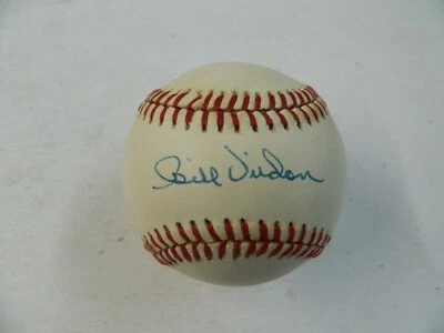 Bill Virdon- Autographed baseball  Old Time Baseball Great - Image 1 of 4