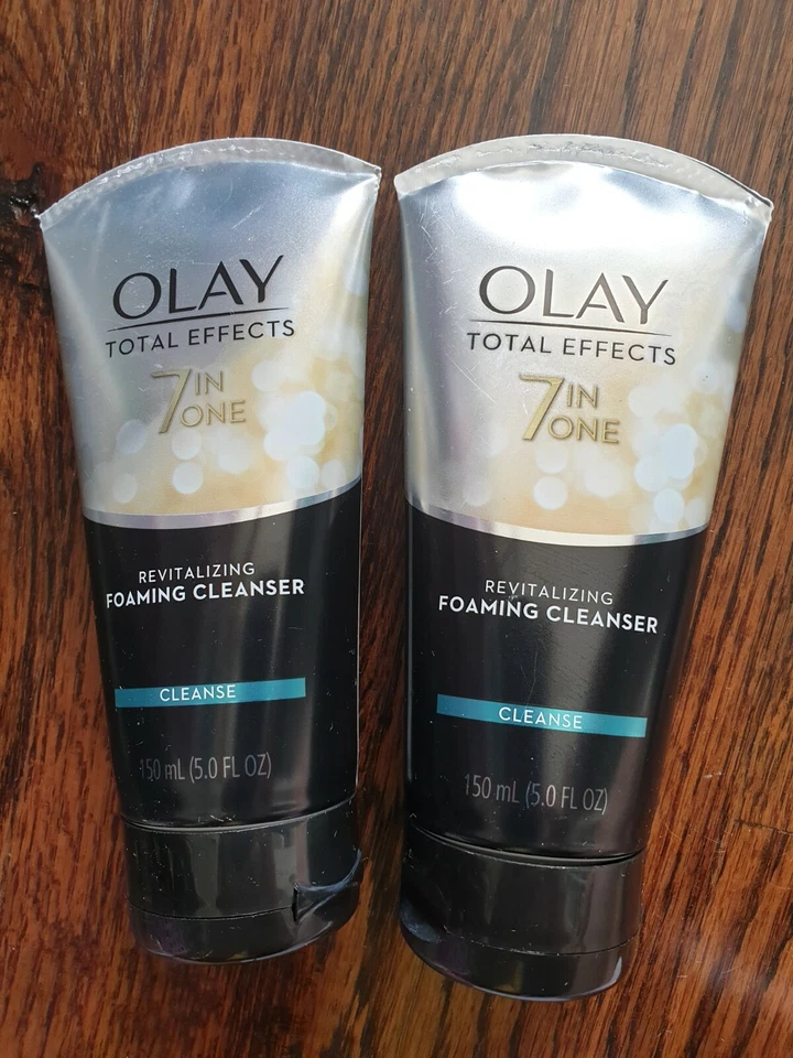2 pack Olay Total Effects 7-In-1 Foaming Cleanser 5oz each - Image 1 of 3