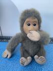Vintage Small Hosung Monkey Lost Baby Soft Toy Beanie Plush 20Cm