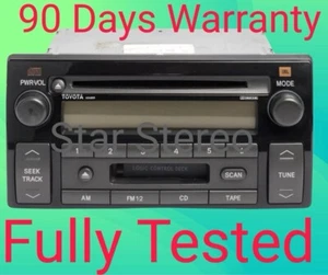 2005-06 Toyota Camry AM FM Radio Receiver CD Cassette 86120-AA170 AD6809 TO130U - Picture 1 of 4