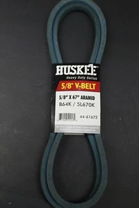 Huskee V-Belt Heavy Duty Series 5/8” x 67” Blue Aramid B64K/ 5L670K 44-61672 - Picture 1 of 3