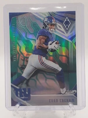 Evan Engram 2018 Panini Phoenix Teal 21/25 SP New York Giants #72 - Image 1 of 2