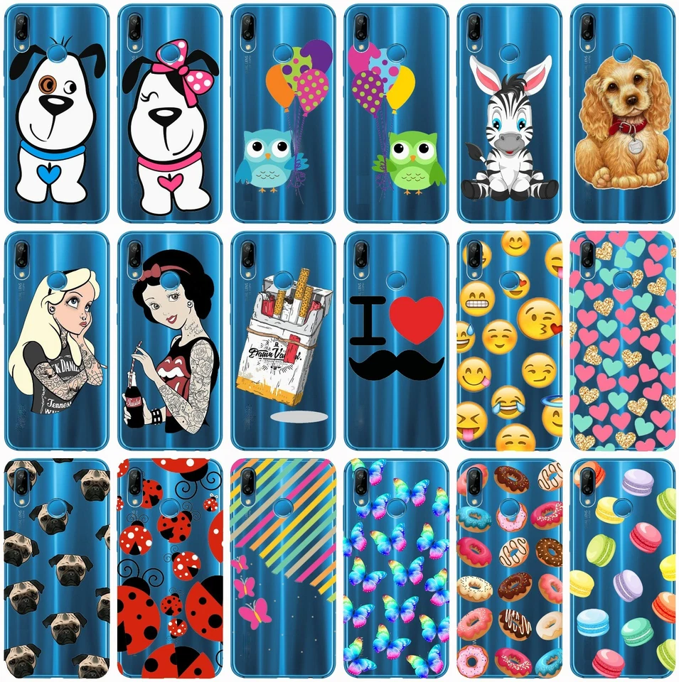 CUSTODIA COVER MORBIDA TRASPARENTE IN TPU PER XIAOMI REDMI NOTE 7 FANTASIA T - Immagine 1 di 1