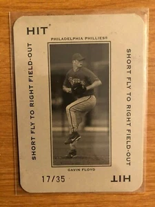 2005 Donruss Polo Grounds HIT Gavin Floyd Philadelphia Phillies 17/35 - Picture 1 of 1