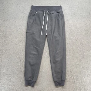 Figs Scrub Pants Womens Small Zamora Joggers Gray Nurse Hospital Medical - Picture 1 of 13