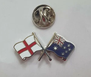 ENGLAND ST GEORGE and AUSTRALIA Metal Pin Badge T959 - Picture 1 of 1