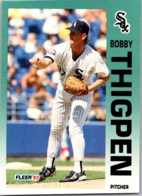 1992 Fleer Bobby Thigpen    #99 - Image 1 of 2