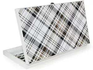 Luxus Trend Ekose Backgammon XXL Tavla Gesellschaftsspiel - Bild 1 von 5