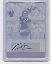 2016 Leaf Ultimate Draft #GLR-RN1 Robert Nkemdiche 1/1 Printing Plate Auto