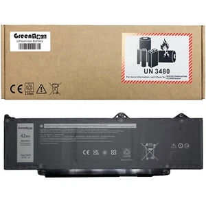 GREENTECH JTG7N BATTERY FOR LATITUDE 5340 5440 5540 PRECISION 3490 42WH 542WP - Picture 1 of 1