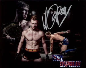 Signed Will Ospreay 8x10 PROMO - AUTOGRAPHED Pro wrestling COA Montage - Picture 1 of 1