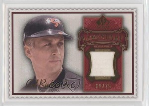 2009 SP Legendary Cuts Legendary Memorabilia Red /75 Cal Ripken Jr #LM-CR3 HOF