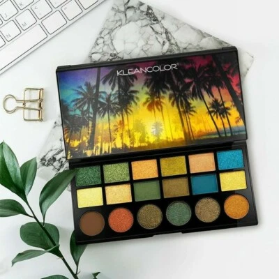 Kleancolor Tropical Passion Holographic Eyeshadow Palette - Image 1 of 4