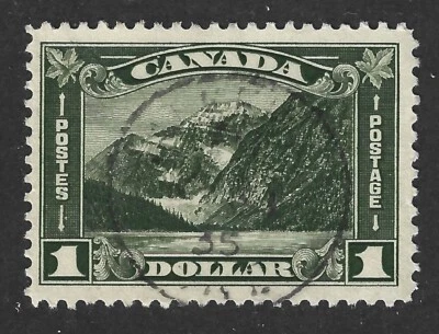 Canada 1930 #177 King George V "Arch/Leaf" Issue (Mt. Edith Cavell) - Used F/VF - Image 1 of 2
